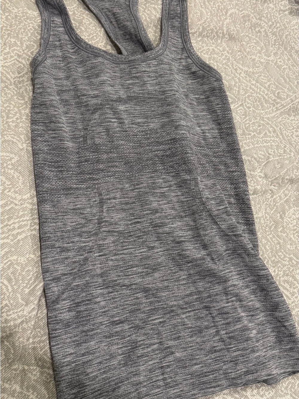 lululemon athletica Heathered Gray Swiftly Racerback Tank